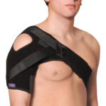 Hombrera L.R.A. Limitación de rotación y abducción.